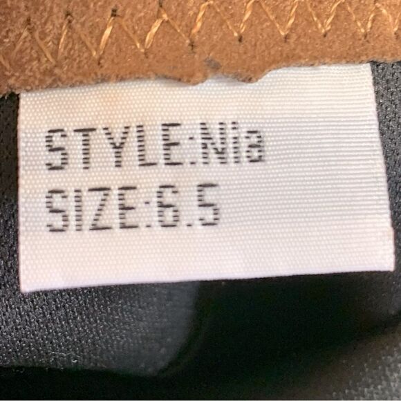 NWOT Love Athena Over the Knee Boots Nia 3.5” Heel Tan Vegan Suede Sz 6.5 - Picture 6 of 6